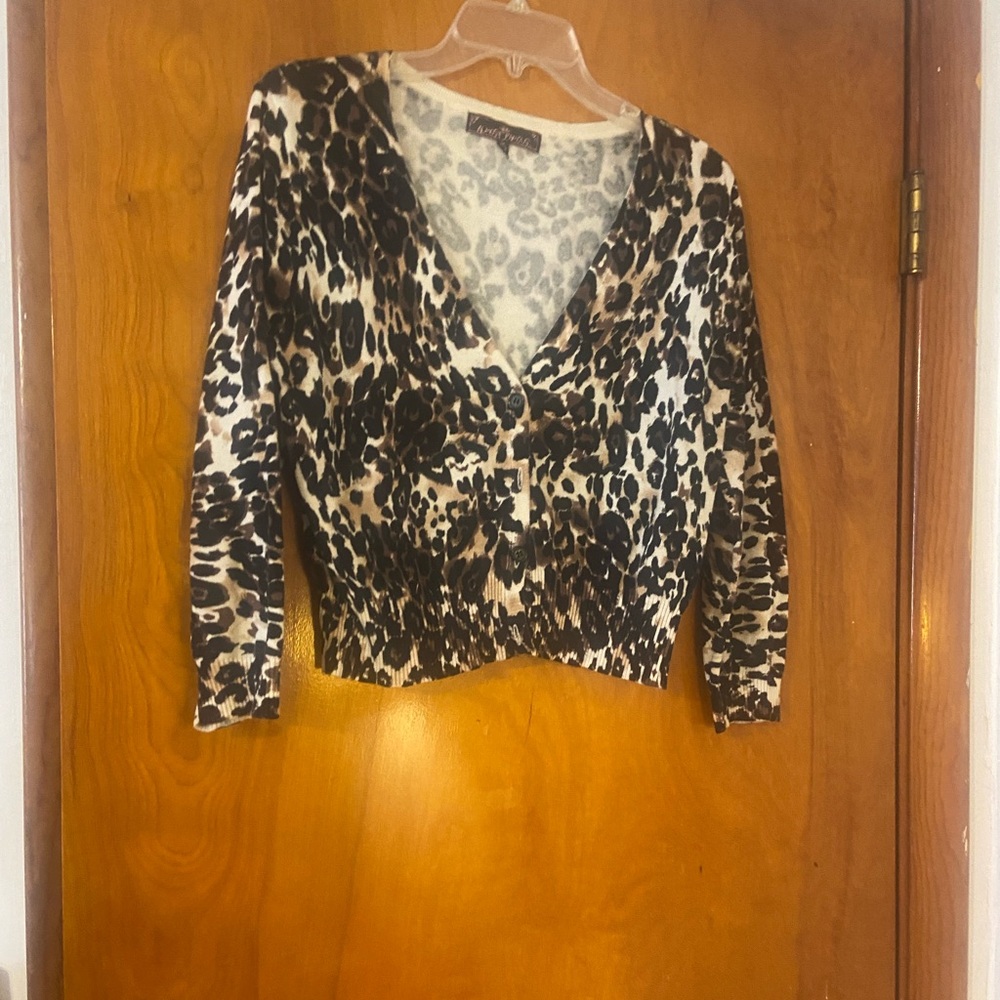 Almost Famous Cropped Cardigan
